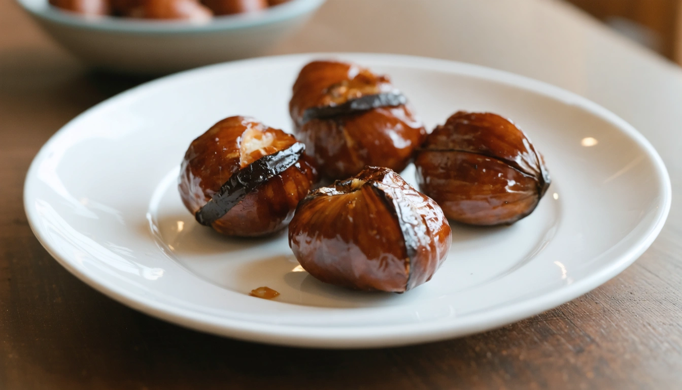 castagne arrostite al forno